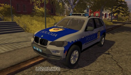 BMW X5 Serbian Police v 1.0 460x264 BMW X5 Serbian Police v 1.0