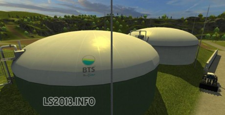 Biogas Plant v  BETA - Farming simulator 2013, 2015 mods