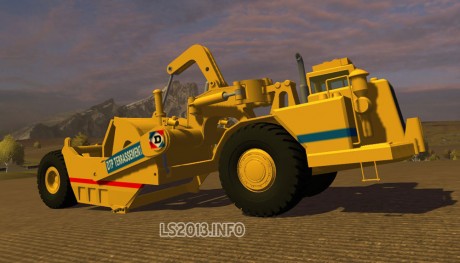 Caterpillar Scraper DTP Terrassements Edition v 1.0 460x263 Caterpillar Scraper DTP Terrassements Edition v 1.0