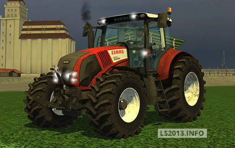 Claas-Axion-820-Dirt-Red