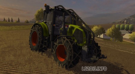 Claas Axion 850 Forest Edition 460x252 Claas Axion 850 Forest Edition