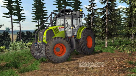 Claas Axion 850 Forest Edition v 2.0 460x258 Claas Axion 850 Forest Edition v 2.0