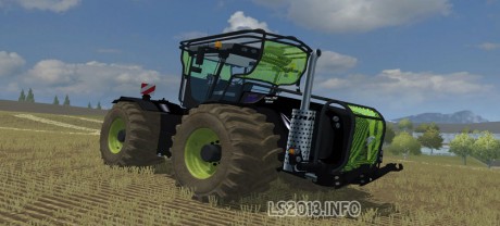 Claas Xerion 5000 Black Fluo Fores Dirt 460x208 Claas Xerion 5000 Black Fluo Fores Dirt