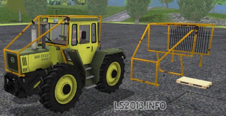 Forestry-Cage-for-MB-Trac-1600-Turbo-v-1.0