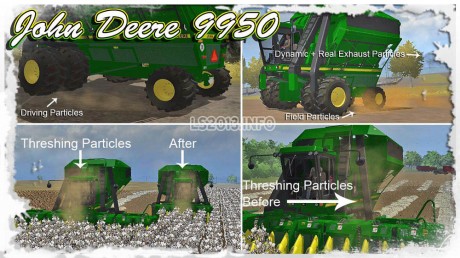 John Deere 9950 Cotton Combine v 1.2 460x258 John Deere 9950 Cotton Combine v 1.2