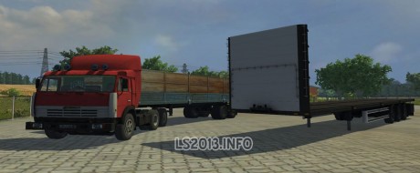 Kamaz 54115 Truck+Odaz 9370+Kogel Trailers 460x190 Kamaz 54115 Truck + Odaz 9370 + Kogel Trailers