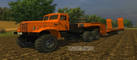 Kraz 255+Trailer v 1.0 460x203 Kraz 255 + Trailer v 1.0