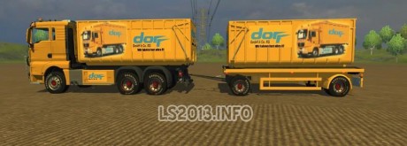 MAN TGX HKL with Container v 3.0 460x165 MAN TGX HKL with Container v 3.0