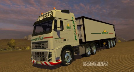 Volvo FH 16 Uneal Edition+Trailer v 1.0 1 460x247 Volvo FH 16 Uneal Edition + Trailer v 1.0